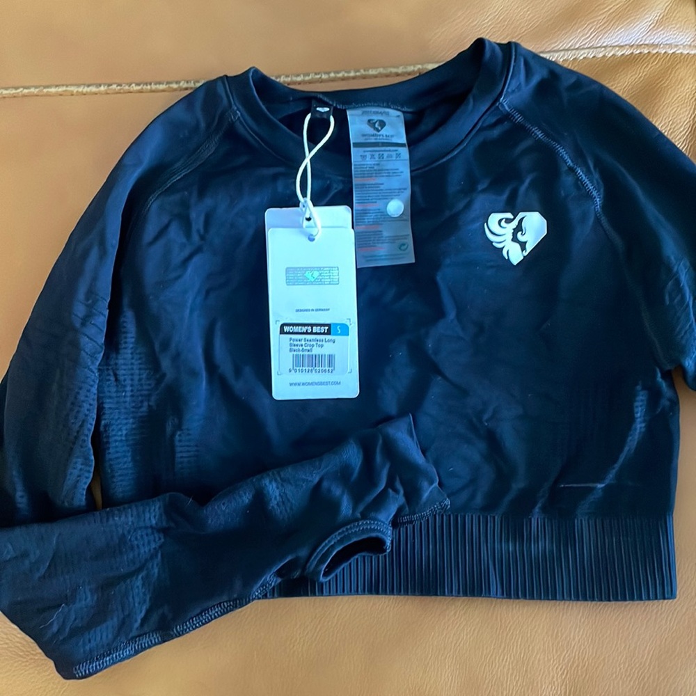 Women’s best power seamless long sleeve crop top